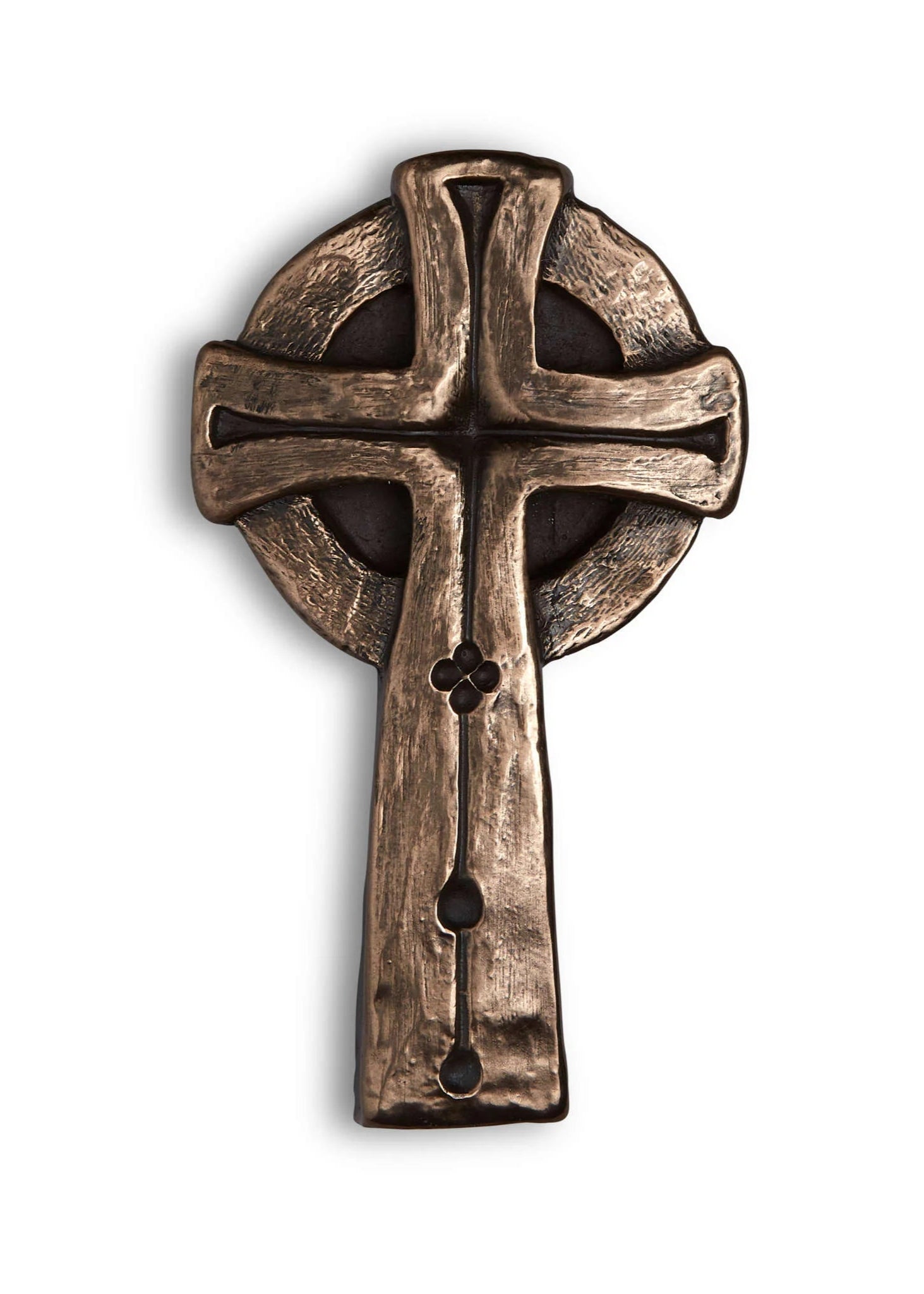 Bronze Glendalough Celtic Cross | Wall Plaque