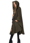 Jimmy Hourihan Moss Green Wool Walking Cape