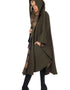 Jimmy Hourihan Moss Green Wool Walking Cape
