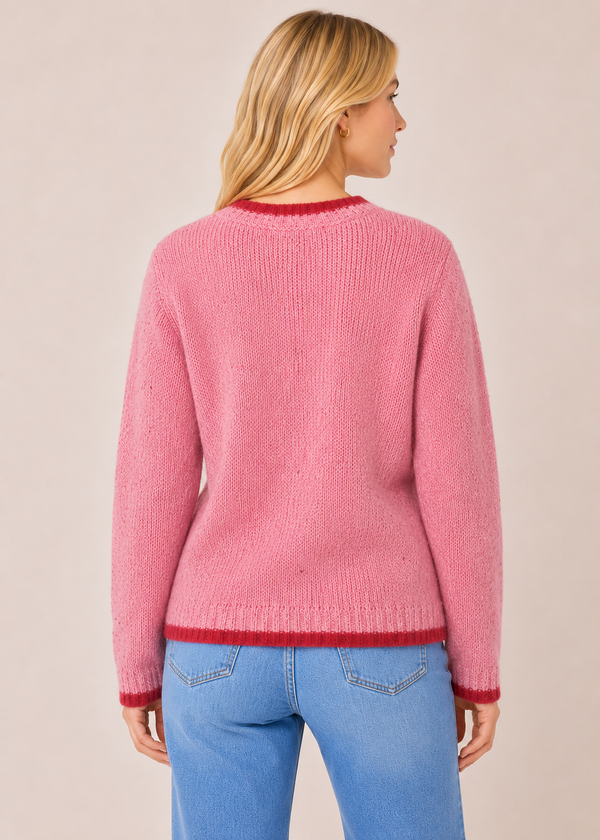 Women's Slaney Crew Neck Sweater | Bubblegum