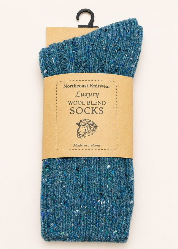Luxury Irish Wool Blend Socks | Opale