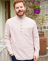 Lee Valley Grandfather Shirt | Red Navy Stripe