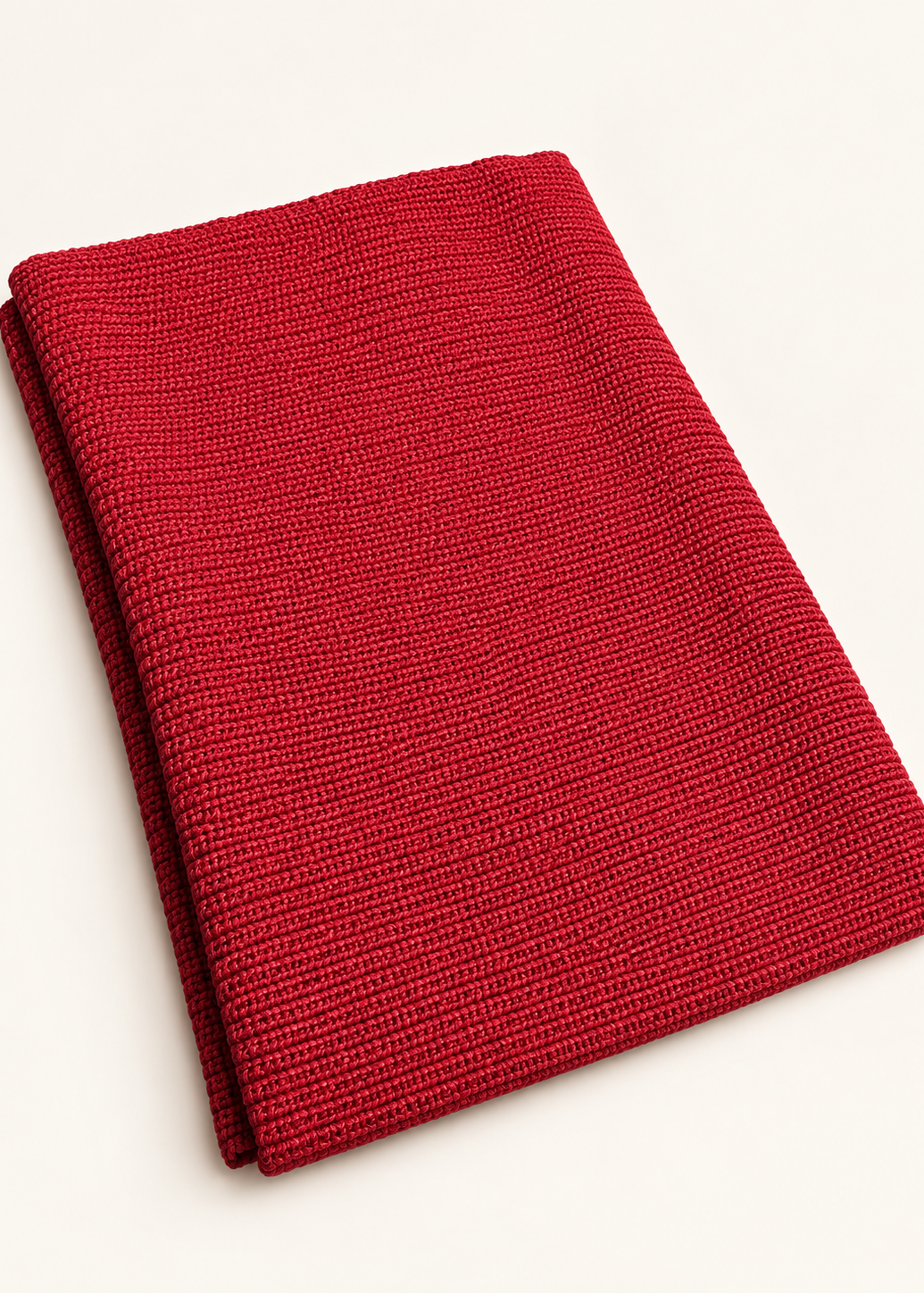 100% Merino Wool Giant Scarf | Red