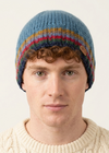 Erin Men's Rib Pullon Hat | Denim Blue