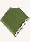 Saol Ladies Celtic Weave Wool Cape – Green