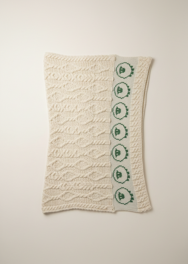 Kids Merino Wool Aran Sheep Blanket