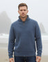 IrelandsEye Men's Zip Sweater | Blue Stone