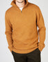 IrelandsEye Men's Zip Sweater | Warm Sand