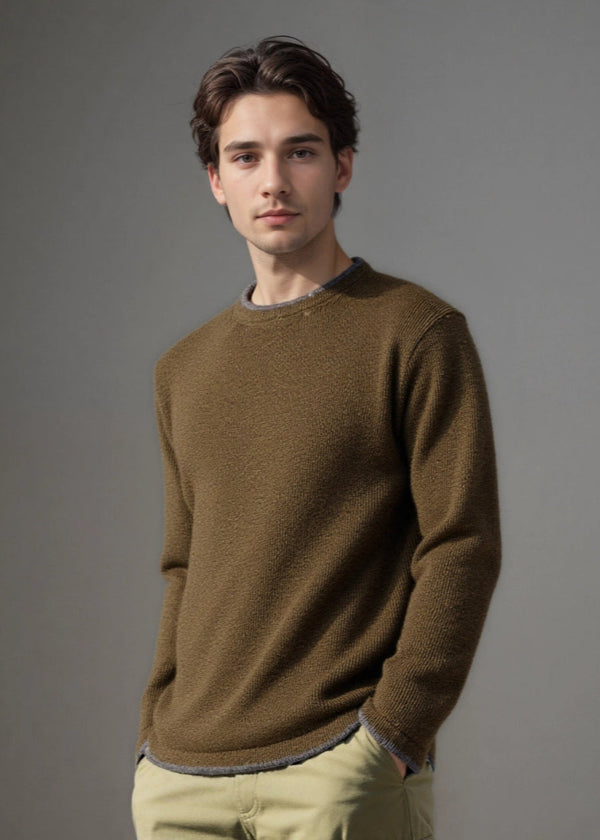 IrelandsEye Men's Roundstone Sweater | Loden