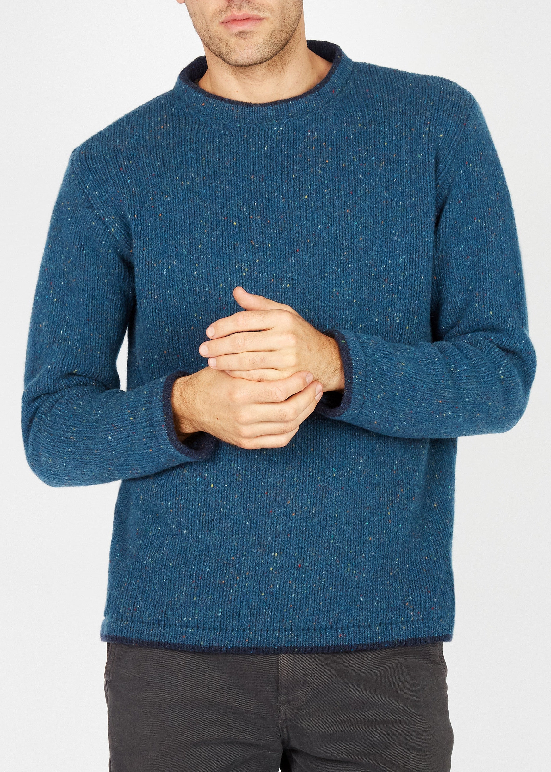 IrelandsEye Roundstone Sweater | Ink Marl