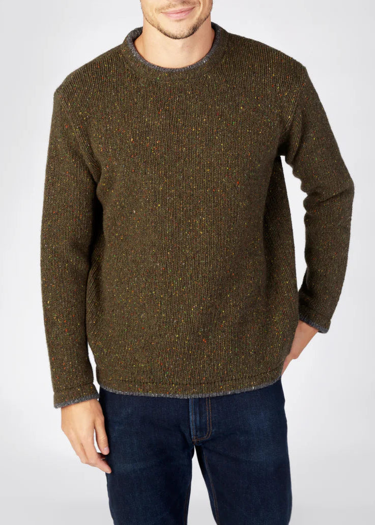 IrelandsEye Men's Roundstone Sweater | Loden