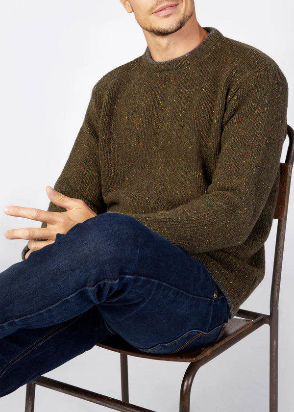 IrelandsEye Men's Roundstone Sweater | Loden