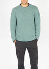 Roundstone Cashmere Blend Sweater | Ocean Mist | Irelands Eye Knitwear