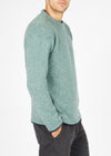 IrelandsEye Men's Roundstone Sweater | Ocean Mist