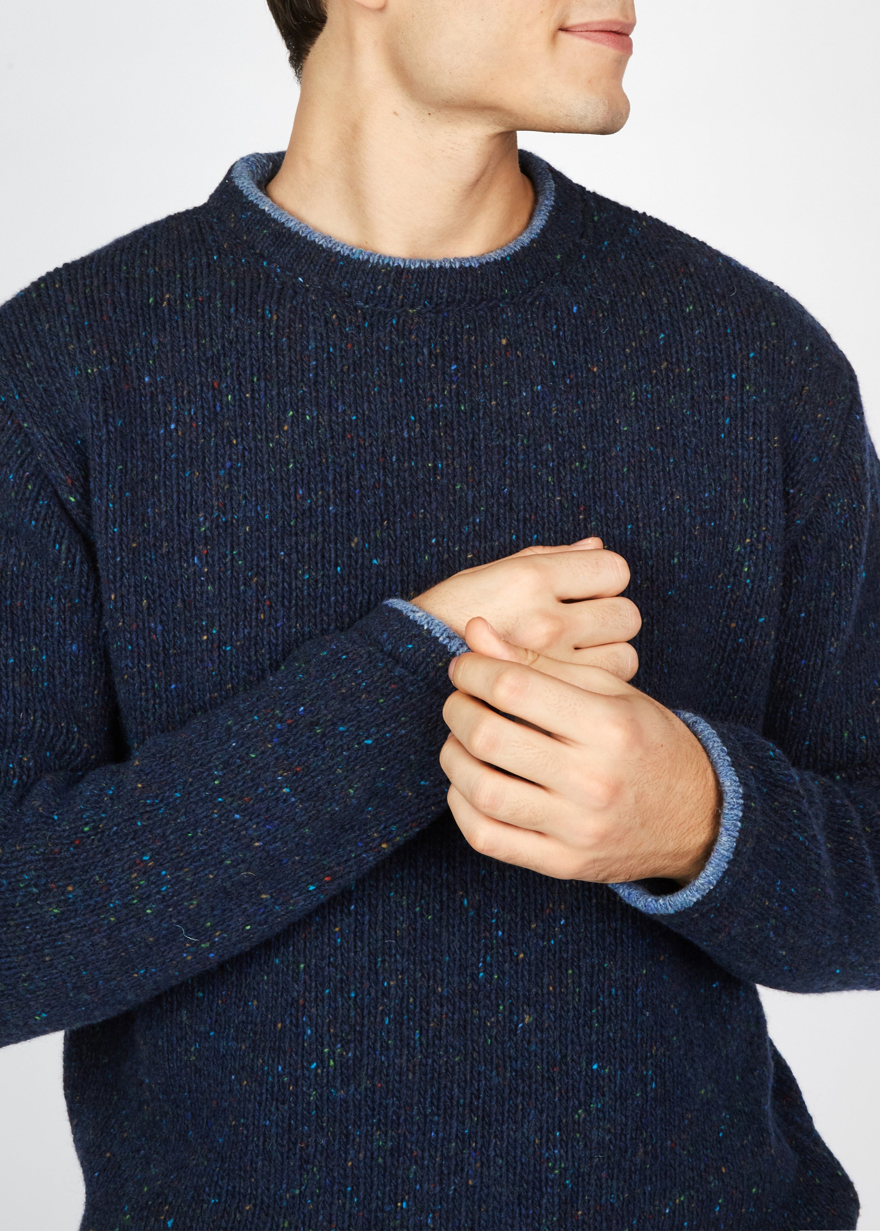 IrelandsEye Roundstone Sweater | Navy