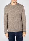 Roundstone Cashmere Blend Sweater - Rocky Ground | Irelandseye Knitwear