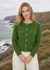 Ireland's Eye Killiney Cardigan - Wool Cashmere Blend | Meadow
