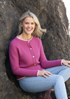 IrelandsEye Killiney Cardigan | Boysen Berry