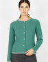 IrelandsEye Killiney Cardigan | Sea Green
