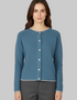 IrelandsEye Women's Killiney Cardigan | Harbour Blue
