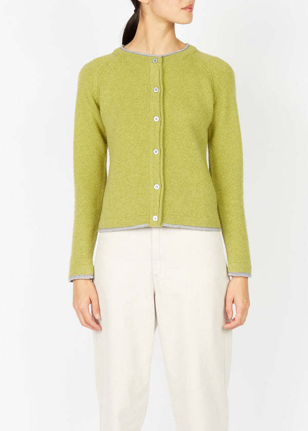 IrelandsEye Killiney Cardigan | Green Apple