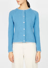 IrelandsEye Killiney Cardigan - Azure Blue