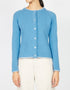 IrelandsEye Killiney Cashmere Mix Cardigan | Azure Blue