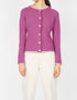 IrelandsEye Killiney Cardigan | Boysen Berry Woll-Kaschmir-Mischung