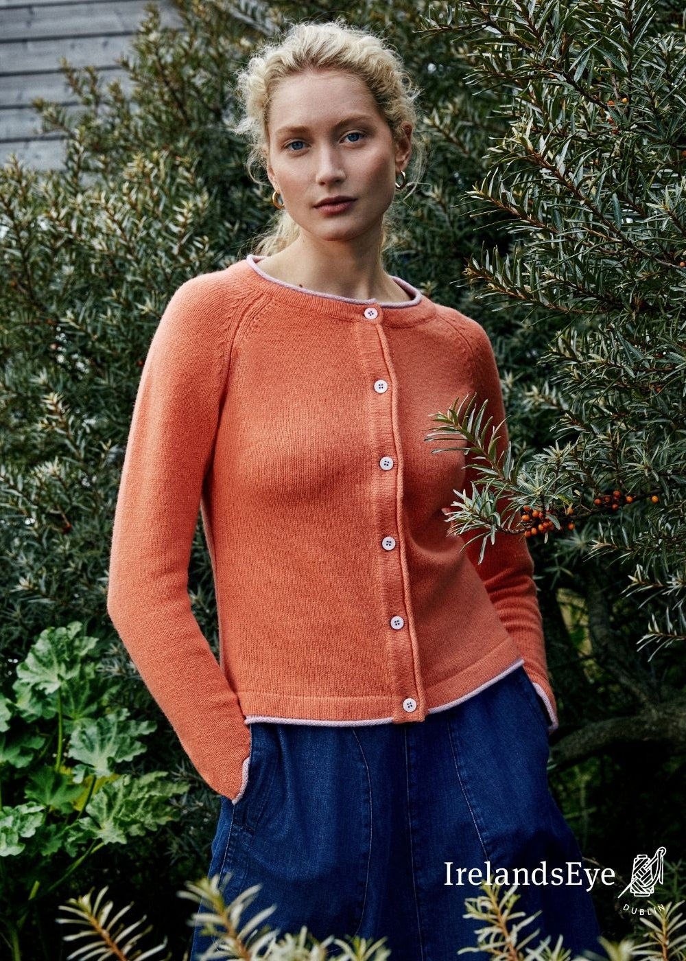 IrelandsEye Killiney Cardigan | Wool-Cashmere Blend