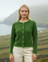 Ireland's Eye Killiney Cardigan - Wool Cashmere Blend | Meadow
