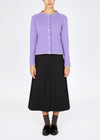 Ireland's Eye Killiney Cardigan - Wool Cashmere Blend | Paisley