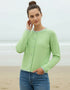 IrelandsEye Killiney Cardigan | Mint