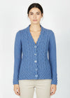 IrelandsEye Horseshoe Aran Cardigan | Marina