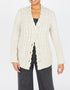 IrelandsEye Horseshoe Aran Cardigan | Chalkstone