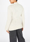 IrelandsEye Horseshoe Aran Cardigan | Chalkstone