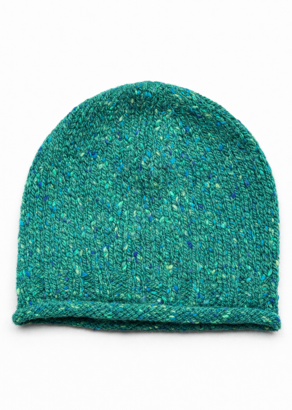 Donegal Fleck Wool Hat - Meadow Green