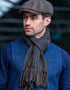 Mucros Alpaca Scarf | Irish-Made Brown Mix | Premium Wool