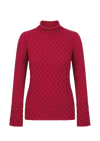 IrelandsEye Women's Trellis Aran Sweater | Bramble Berry