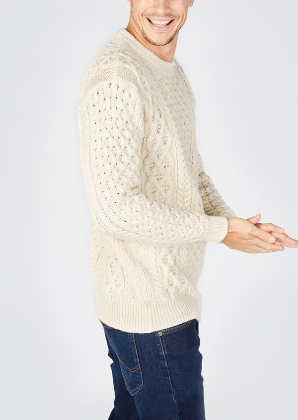 IrelandsEye Aran Sweater | Natural