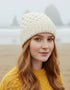 Aran Hat Natural | 100% Merino Wool | Irish-Made