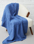 IrelandsEye Cashmere Merino Aran Throw | Marina