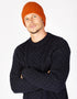 IrelandsEye Merino-Mütze mit Rippenmuster | Marineblau