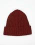 IrelandsEye Ribbed Merino Hat | Sable Marl