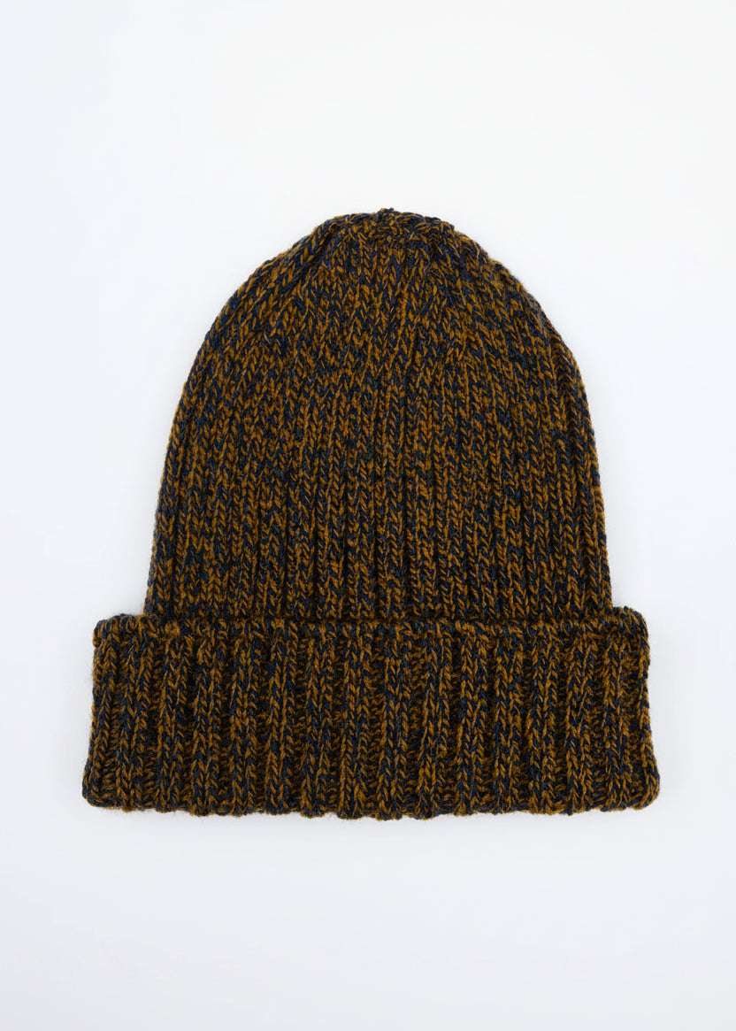 IrelandsEye Ribbed Merino Hat | Desert Marl