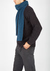 IrelandsEye Luxe Ribbed Scarf | Ink Marl