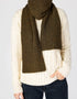 IrelandsEye Luxe Ribbed Scarf | Loden