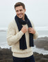 Luxe Ribbed Scarf | Navy