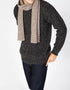 Luxe Ribbed Scarf | Rocky Ground