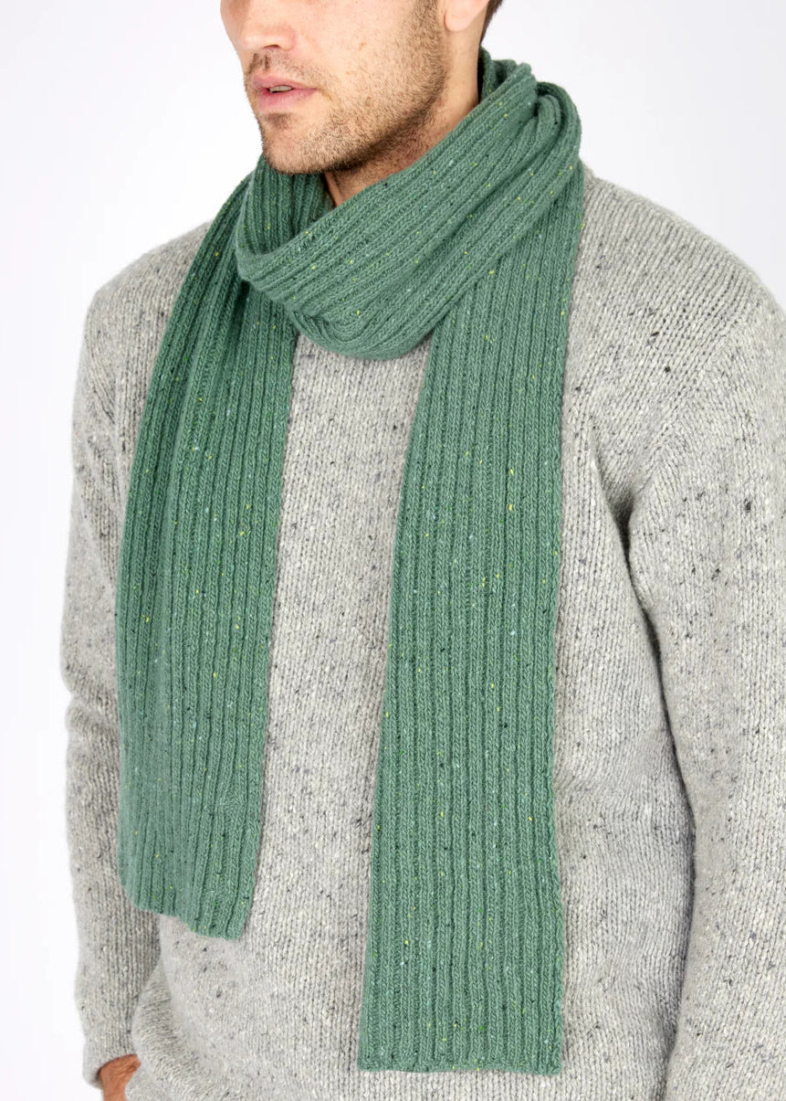 IrelandsEye Luxe Ribbed Scarf | Wave