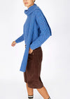 Luxe Ribbed Cashmere Merino Scarf | Marina